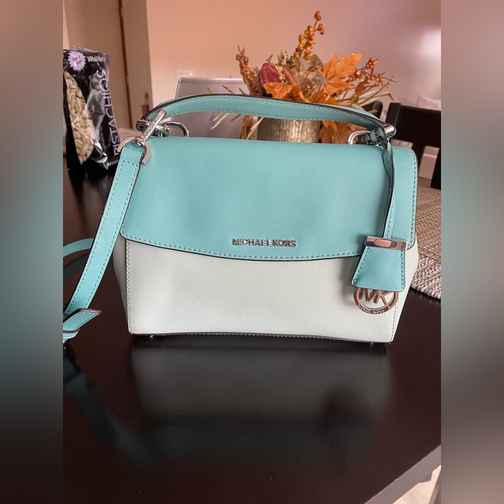 Michael Kors Blue Colorblock Crossbody *LIMITED MAKE*